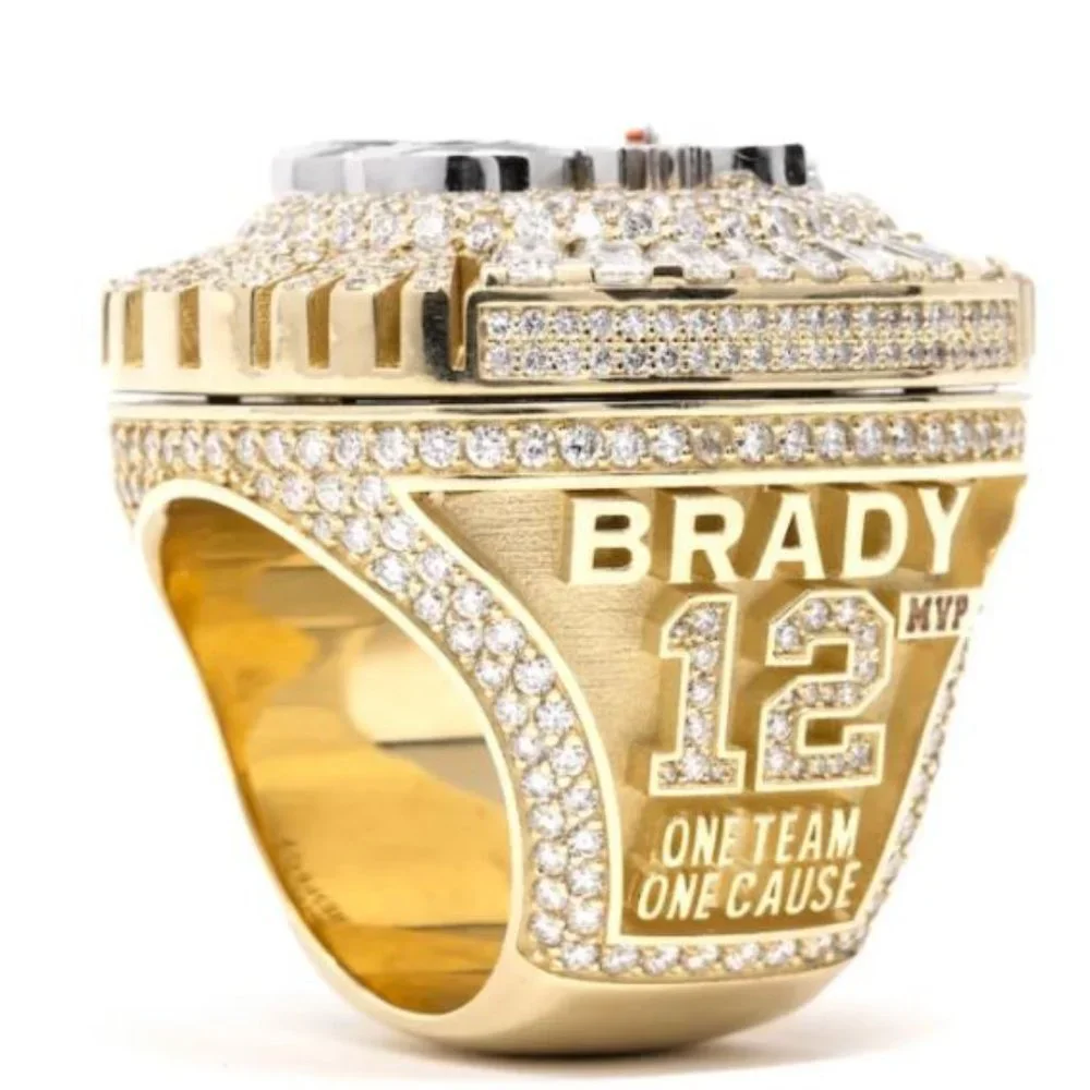 Tampa Bay Buccaneers 2021 Super Bowl Championship Ring Fan Edition Tom Brady‎